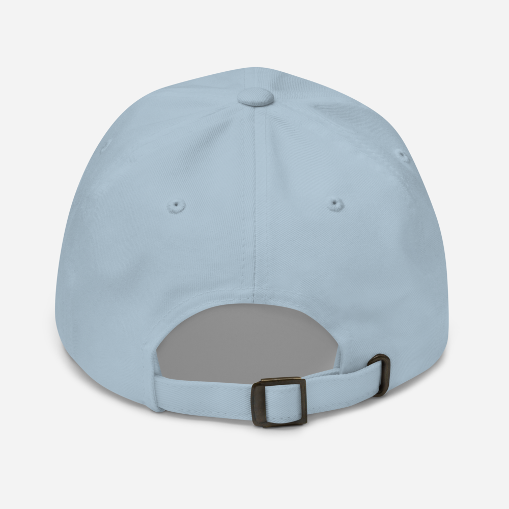 Powder Blue Dad Hat Featuring Mousse