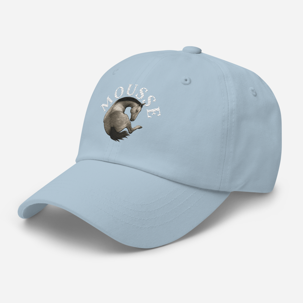 Powder Blue Dad Hat Featuring Mousse