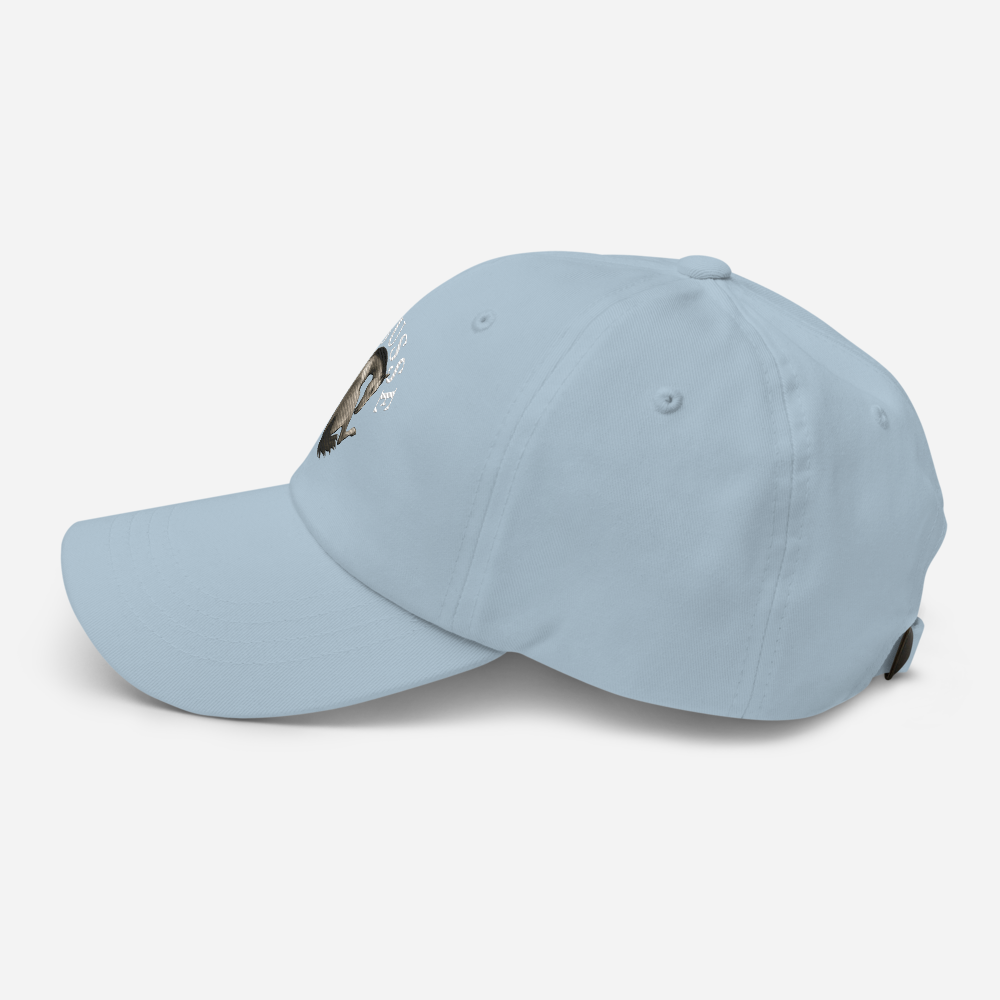 Powder Blue Dad Hat Featuring Mousse